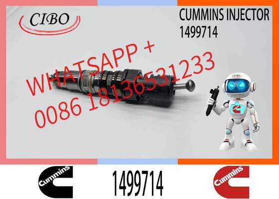 Prezzo buono Cummins originale 1499714 iniettore di combustibile diesel iniezione di alta pressione parti di escavatore sostituzione per OEM Fits Scania DC12 DT12 Motore Cross Ref 579251 579261 579262 1431529 iniettore originale nuovo In linea