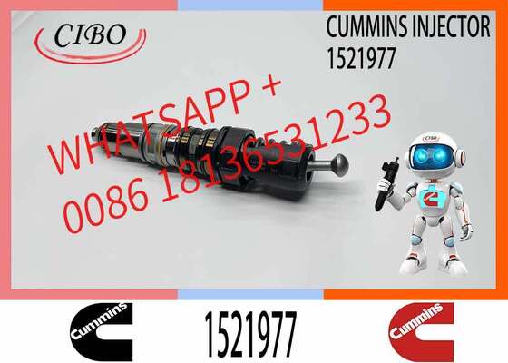Prezzo buono Iniettori carburante originali Cummins 1521977 Accessori per escavatori per motore R420 DC12.14 Sostituzione per OEM incrocia con 1464994 1499714 per camion e escavatori iniettore originale nuovo In linea