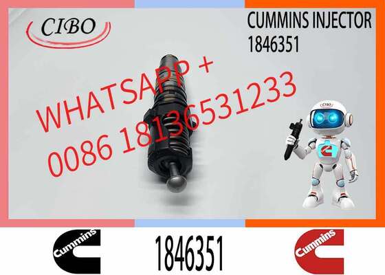 Prezzo buono Cummins originale 1846351 Unità di ricambio iniettore di carburante diesel per Scania ISX15 QSX15 DC12.24 DC12.29 DC12.30 Motori diesel Cross Reference 1731091 1846350 570016 579261 iniettore originale nuovo In linea