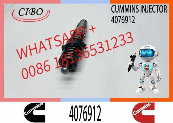 Prezzo buono Cummins originale 4076912 Sostituzione per OEM Diesel Mechanical Injector Unit Injector Fits DT12 DC12 ISX X15 ISX15 QSX15 4-Series Truck Parts Cross Ref 1764365 4062569 nuovo iniettore originale In linea