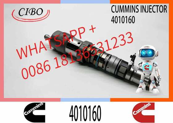 Harga bagus Cummins asli 4010160 Fuel Injector Replacement forOEM Matches QSK19 QSK23 QSK60 Mesin Diesel Cocok untuk Mesin Konstruksi Kapal Laut Cross Reference 6560-11-1113 4088431 4902827 asal On line