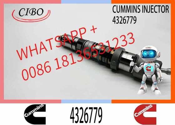 Guter Preis Cummins Original Ersatz für OEM Common Rail Injector 4326779 mit Querschnitt 4088426NX 4326779NX 4326779PX 4326779RX für CMS QSK45 QSK60 Industrielle Dieselmotoren Original neuer Injektor Online