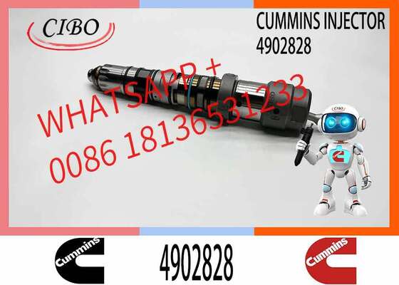 Good price Cummins original 4902828 Diesel Fuel Injector Replacement forOEM Common Rail Fuel Components for QSK23 Diesel Engine K Series 1983-2006 Construction Machinery Parts Cross Ref 4326781 original new inje online