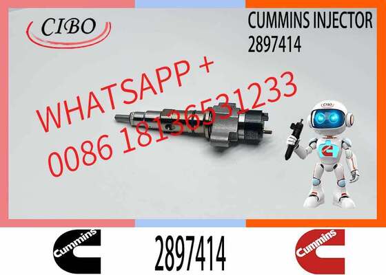 Guter Preis Cummins Original Fuel Injector 2897414 Ersatz für OEM Kompatibel mit ISC8.3 ISL ISL8.9 ISL9.5 ISZ13 Dieselmotoren für Lastwagen Kreuzbezug 4928421 4307475 4307452 2872765 Original Online
