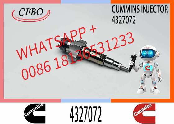 قیمت خوب قطعات اصلی کامیون کامینز جایگزین انژکتور سوخت OEM 4327072 مناسب برای موتورهای دیزل ISL ISLE ISL9.5 قطعه یدکی موتور دیزل شماره متقاطع 4921827 4928421 4307475 انژکتور نو اصلی آنلاین