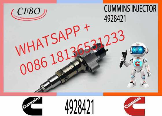 Harga bagus Cummins asli 4928421 Common Rail Injector Auto Parts forDiesel Cummins ISL QSL9 Mesin Penggantian untuk OEM Kompatibel dengan CM558 CM2350 L102 Cross Ref 4327072 4921827 4307475 asli baru injekto On line