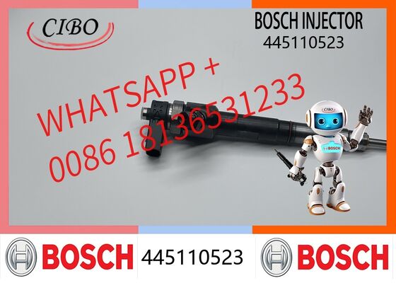 Хорошая цена Bosch оригинальный Common Rail Injector 0445110523 для Grand Cherokee 3,0L Дизельный топливный инжектор Нержавеющая сталь Универсальная установка 0986435262 35062016F оригинальный новый инжектор Онлайн