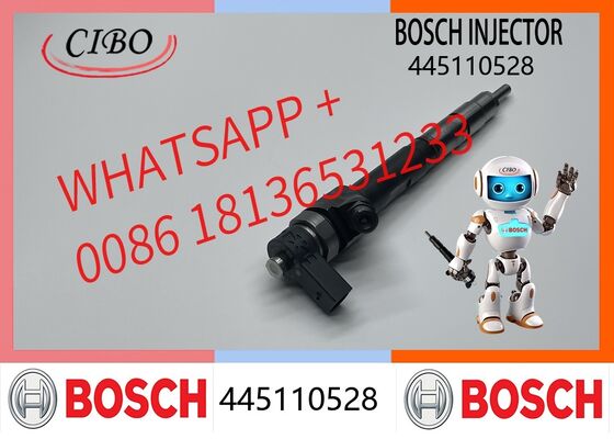 Хорошая цена Bosch оригинальный дизельный инжектор 0445110528 Инжектор общего рельса Автозапчасти Инжектор топлива для дизельного двигателя Замена для OEM 0445110529 Оптовая поставка оригинальный новый инжектор Онлайн