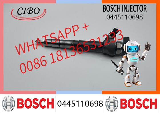 Хорошая цена Оригинальная форсунка Bosch Common Rail 0445110698 Дизельная форсунка в сборе с форсунками для TATA 0 445 110 698 571001160103 оригинальная новая форсунка Онлайн