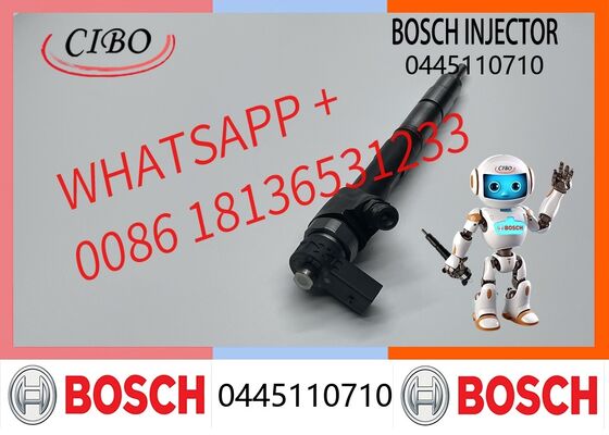 Καλή τιμή Bosch γνήσιος ψεκαστήρας κινητήρα Diesel 0445110710 για Εκσκαφείς Φορτηγά HFC4DA1-2C Μηχανήματα Κατασκευών Ανταλλακτικά Αντλίας Καυσίμου Γνήσιος νέος ψεκαστήρας Διαδικτυακά