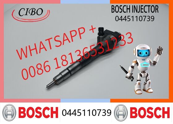 Dobra cena Oryginalny wtryskiwacz Common Rail Bosch Diesel 0445110739 1.6 d do Ford Fiesta DLLA152P2137 F00VC01372 1696927 Części do ciężarówek Zespół wtryskiwacza paliwa oryginalny nowy wtryskiwacz W Internecie