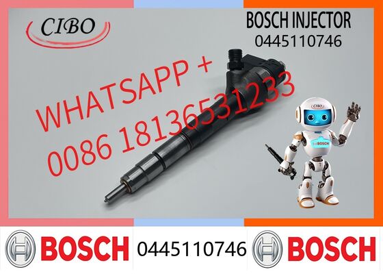 Хорошая цена Bosch оригинальные дизельные клапаны для впрыска общего рельса 0445110746 Впрыск топлива для экскаватора Clio Замена для OEM 0445110885 0445110427 0445110812 оригинальный новый впрыск Онлайн
