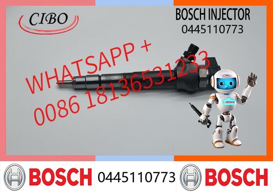 ราคาดี หัวฉีดดีเซล Common Rail ของแท้ Bosch 0445110773 ใช้แทน OEM 0445110772 SC25R V80 G10 T60 หัวฉีดน้ำมันเชื้อเพลิงสำหรับเครื่องจักรก่อสร้าง หัวฉีดใหม่ของแท้ ออนไลน์