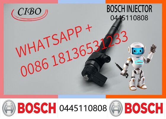 Goede prijs Bosch originele Diesel Common Rail Injector 0445110808 Hoogdrukbrandstofinjector Assemblage Spuitstuk Valve vervanging voor OEM motor Spare parts originele nieuwe injector Online