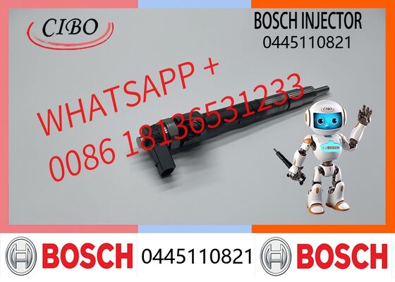Хорошая цена Bosch оригинальный Common Rail Diesel Injector 0445110821 Сборка топливного инжектора для Foton Shacman Sinotruk FAW Jiefang XCMG JAC Части двигателя грузовика оригинальный новый инжектор Онлайн