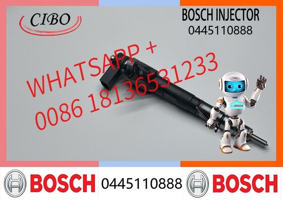 Хорошая цена Bosch оригинальный Common Rail Дизельный топливный инжектор 0445110888 для экскаватора Дизельные двигатели Замена для OEM 0445110812 0445110886 Инжектор оригинальный новый инжектор Онлайн
