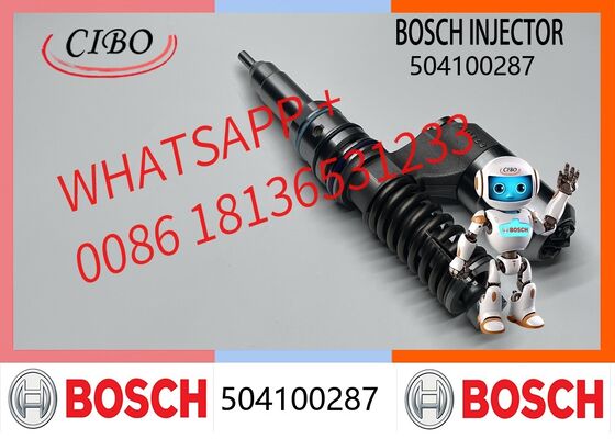 سعر جيد بوش حقن وقود الديزل الأصلي 504100287 استبدال محرك شاحنة IV-eco Series متوافق مع 0414700003 500363382 50402200 حقن جديد أصلي متصل