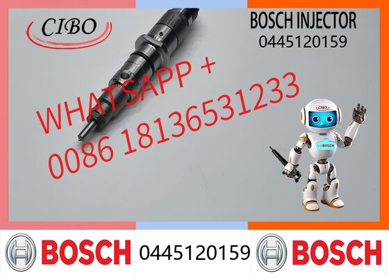 İyi fiyat Bosch orijinal dizel motor parçaları 0445120159 yakıt enjeksiyon ucu CRIN3 Common Rail enjeksiyon ucu montajı Cummins için yakıt dizel enjeksiyon ucu 5263313 orijinal yeni enjeksiyon Çevrimiçi