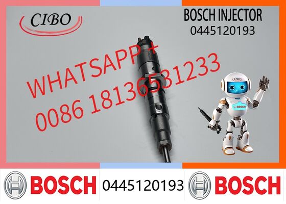 قیمت خوب موتور دیزل اصلی بوش Common Rail Injector 0445120193 برای کامینز ISB6.7 QSB6.7 6.7L جایگزین موتور دیزل برای OEM 0986435518 68069384AA 0445120196 موتور جدید اصلی آنلاین