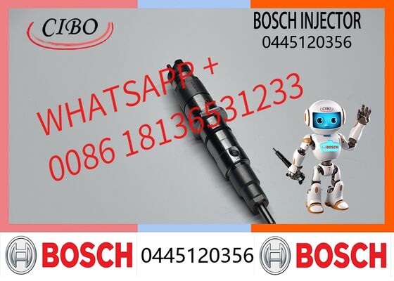 Dobra cena Oryginalny wtryskiwacz silnika Diesla Bosch 0445120356 Zamiennik dla OEM Cummins QSC8.3 QSB6.7 Wtryskiwacz Common Rail o wysokim ciśnieniu 2855491 5303101 F00RJ01714 oryginalny nowy wtryskiwacz W Internecie