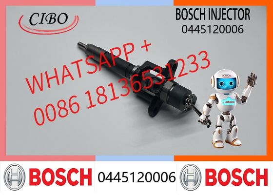 Giá tốt Kim phun dầu Diesel Bosch chính hãng 0445120006 Lắp ráp kim phun Common Rail Thay thế cho phụ tùng động cơ OEM Kim phun áp suất cao hàng chính hãng mới Trực tuyến