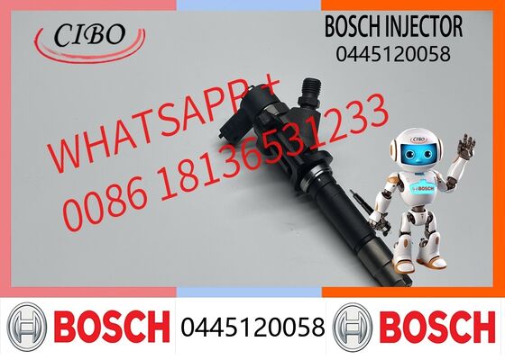 Giá tốt Kim phun dầu Common Rail Bosch chính hãng 0445120058 Lắp ráp kim phun nhiên liệu Thay thế cho phụ tùng động cơ diesel OEM Kim phun mới hiệu suất cao nguyên bản Trực tuyến