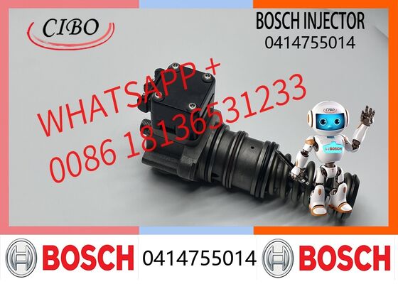 Bom preço Bomba Injetora de Combustível Diesel Original Bosch 0414755014 para Caminhões Série E7 Escavadeira Substituição para OEM 313GC5233MX 0986445012 Peças Automotivas 2003-2006 Injetor Original Novo On-line