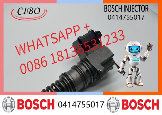 Bom preço Bomba de combustível diesel original Bosch 0414755017 Unidade de bomba injetora de combustível para substituição de motor de caminhão diesel OEM 0414755002 0414755003 injetor novo original On-line