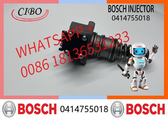 Bom preço Bomba injetora de combustível Common Rail Bosch original 0414755018 para peças de reposição de motor de caminhão escavadeira L538 EC140 para OEM 0986445008 04262056 injetor novo original On-line
