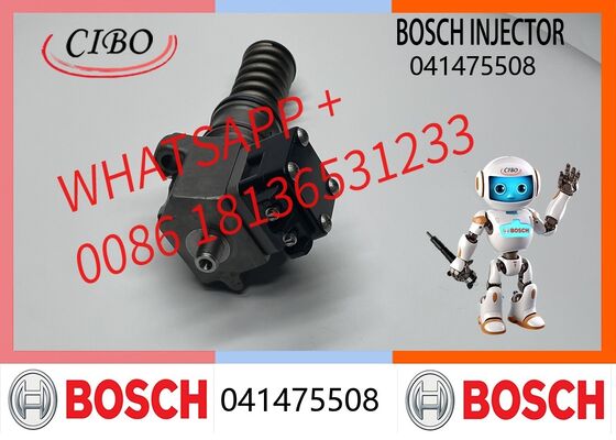 Bom preço Bomba injetora de diesel original Bosch 041475508 peças sobressalentes para caminhões, kit de reparo, fornecimento de fábrica, atacado, injetor novo original On-line