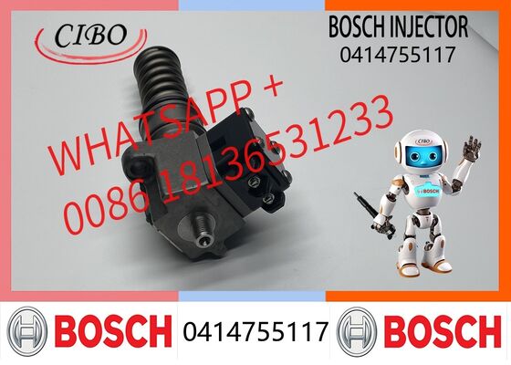 Bom preço Bomba Injetora de Diesel Original Bosch 0414755117 Bomba de Combustível para Motor Diesel de Caminhão LIEBHERR Peças Automotivas 04 147 551 17 9074627 Injetor Novo Original On-line