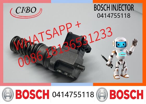 Bom preço Bomba Injetora de Alta Pressão Original Bosch 0414755118 Peças para Motor Diesel Bomba de Injeção de Combustível para Escavadeiras de Esteira BF6M1013 Substituição para OEM 0414755006 0414755007 injetor novo original On-line