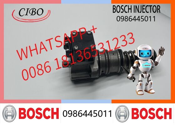 Bom preço Bomba de Injeção de Combustível de Alta Pressão Original Bosch 0986445011 Substituição para Peças de Motor Diesel OEM Venda por Atacado B2B Kit de Montagem Pós-venda Injetor novo original On-line