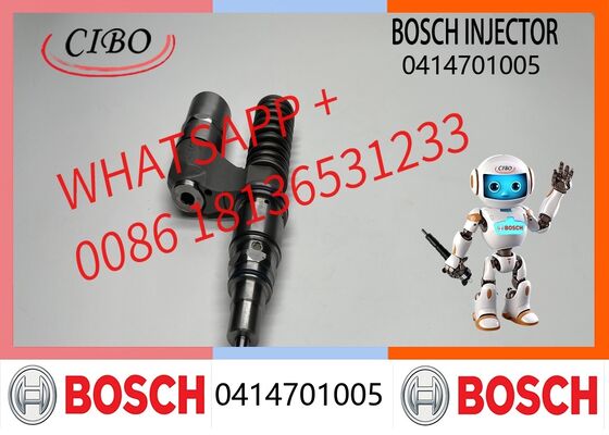 Buen precio Inyector de bomba de unidad electrónica original de Bosch 0414701005 0 414 701 005 para 114 124 DC11 Inyector de combustible 1529749 0986441101 En línea