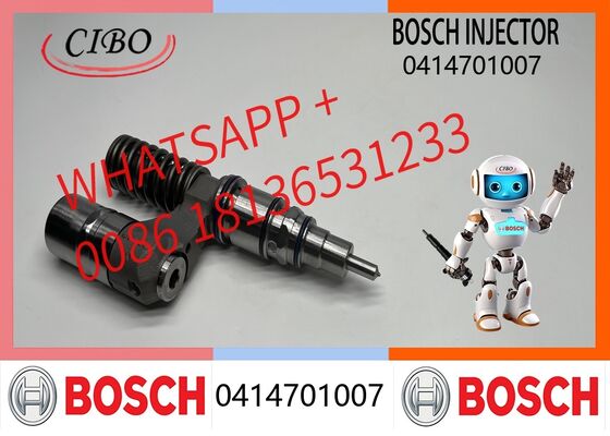 Buen precio Inyector de combustible diésel Bosch original 0414701007 Boquilla DLLA150P847 para motor de camión SCANIA DC12.01 DC16, reemplazo para OEM 0986441007 0414701020 inyector nuevo original En línea