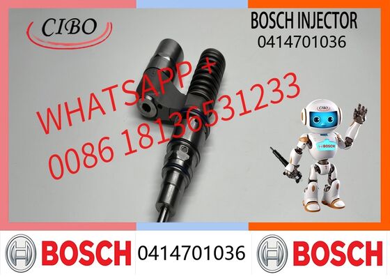 سعر جيد بوش الأصلي 0414701036 وحدة الديزل مدخن الوقود فوهة لP310 R310 G310 حفرة آلة البناء استبدال لمصنع الجهاز الأصلي 0414701061 1730888 1730800 مدخن جديد أصلي متصل