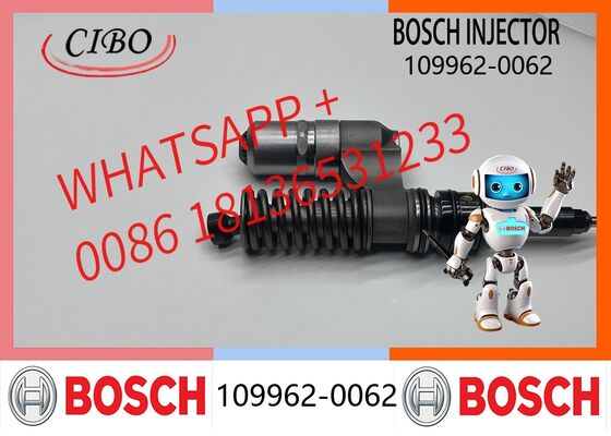 Bom preço Injetor de combustível original Bosch 109962-0062 para motor diesel GE13 Peças mecânicas Substituição para OEM 16650-00Z07 Injetor original novo Bosch Motor GE13 Série 1099620062 On-line
