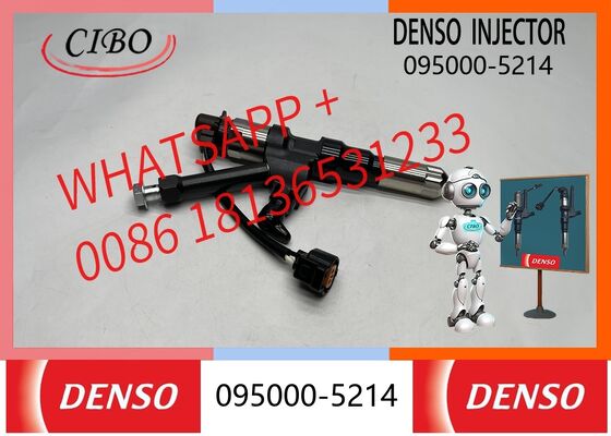 Хорошая цена Denso оригинальный дизельный инжектор общего рельса 095000-5214 23670-E0351 Инжектор топлива для P11C SK450 SK480 экскаватор 095000-5212 095000-5213 Замена оригинального нового инжектора Онлайн