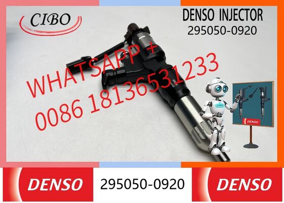 Καλή τιμή Denso πρωτότυπο Common Rail Fuel Injector 295050-0920 Αντικατάσταση για OEM 095000-6952 095000-6923 J05E SK200-8 Μέρη κατασκευαστικών μηχανημάτων φορτηγών πρωτότυπο νέο ένετρο Διαδικτυακά