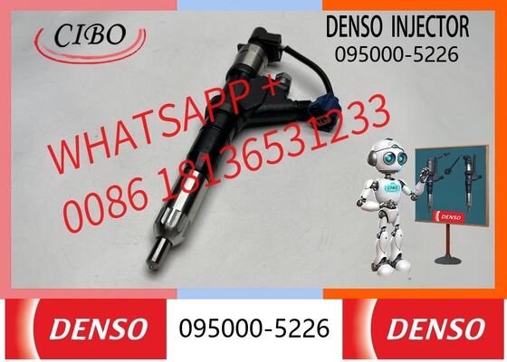 Bom preço Denso original 095000-5226 Injetor elétrico de combustível diesel Substituição para OEM 23670-E0340 HINO 700 E13C P13C Excavadora de caminhão Peças de construção novo injetor original On-line