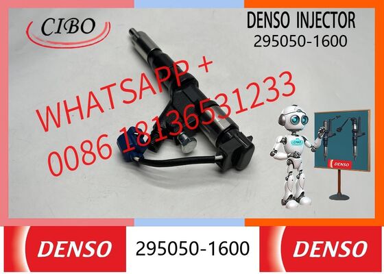 Harga bagus Injektor Common Rail Denso Asli 295050-1600 2950501600 Nozzle untuk G3S80 Pengganti OEM 23670-E0221 095000-6952 Rakitan Injektor Bahan Bakar Diesel injektor baru asli On line