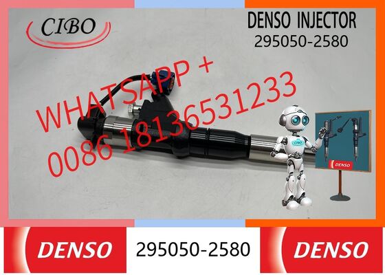 अच्छा दाम Denso मूल ईंधन इंजेक्टर 295050-2580 ट्रक इंजन के लिए आम रेल डीजल इंजेक्टर 23670-E0580 295050-2650 095050-2650 OEM मूल नए इंजेक्टर के लिए प्रतिस्थापन ऑनलाइन