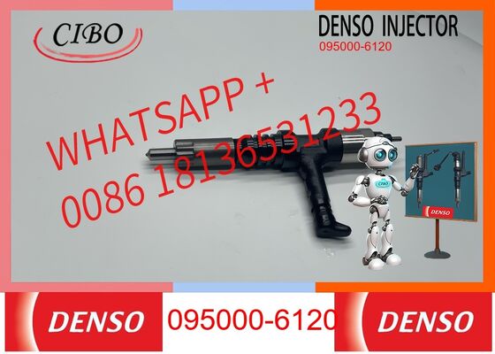 Bom preço Denso original Denso original Denso Injetor de combustível de alta pressão Common Rail 095000-6120 6261-11-3100 6261-11-3200 Injetor Diesel para mini escavadeira Peças novo injetor original original novo injetor On-line
