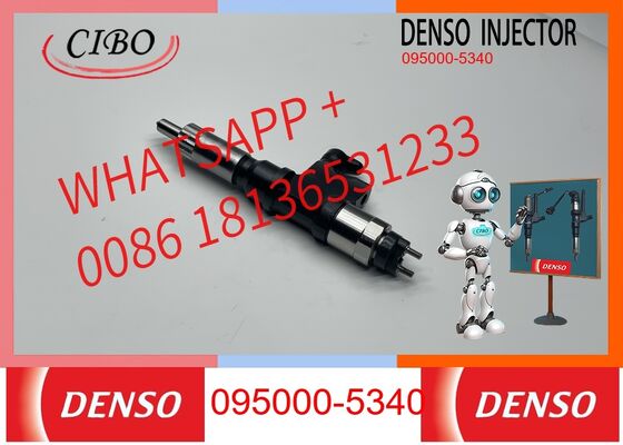 Buen precio Inyector de combustible Common Rail Denso original, boquilla Assy 095000-5340 095000-5342 095000-5343 para motor de camión 4HK1 6HK1 NPR Forward 8-97602485-0, piezas de motor, inyector original nuevo En línea