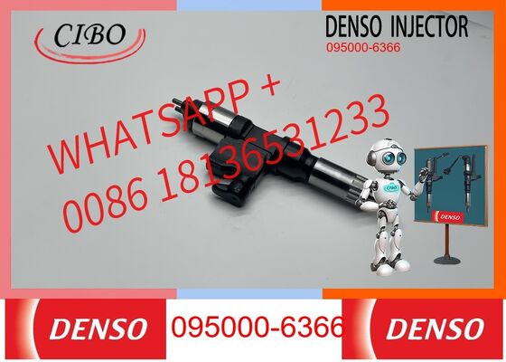 Harga bagus Denso Original Diesel Fuel Injector 095000-6366 8976097886 untuk 4HK1 6HK1 Mesin Penggantian Excavator untuk OEM 095000-6363 095000-6367 095000-6364 asli Injector baru On line