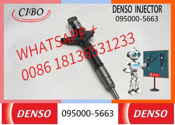 Bon prix Denso original Denso original Denso Ensemble injecteur diesel Common Rail 095000-5663 095000-5660 095000-5880 23670-39096 2KD-FTV Pièces de système de carburant diesel nouvel injecteur original original nouvel injecteur En ligne