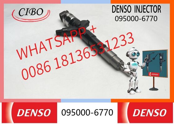 İyi fiyat Denso orijinal Denso orijinal Denso Dizel Yakıt Enjektör Memesi 095000-6770 23670-30150 OEM Toyota Hilux Hiace 1KD 2KD FTV D4D Common Rail için Yedek yeni enjektör orijinal orijinal yeni enjektör Çevrimiçi