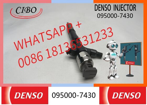 ราคาดี หัวฉีดน้ำมัน Denso แท้ Denso แท้ Denso 095000-7430 0950007430 2367039245 หัวฉีดสำหรับเครื่องยนต์ดีเซล Hilux Hiace 2KD-FTV ระบบคอมมอนเรล หัวฉีดใหม่ หัวฉีดแท้ใหม่ ออนไลน์
