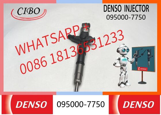 ราคาดี Denso แท้ Denso แท้ หัวฉีดคอมมอนเรล Denso 095000-7750 ชุดหัวฉีดน้ำมันดีเซลแรงดันสูง สำหรับอะไหล่ซ่อมเครื่องยนต์รถขุด รถบรรทุก หัวฉีดใหม่ ของแท้ใหม่ ของแท้หัวฉีดใหม่ ออนไลน์