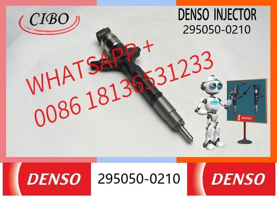 Buen precio Denso original Denso Diesel inyector de combustible de tren común Boquilla 295050-0210 2950500210 Reemplazo para OEM 2367030410 1KD-FTV nuevo inyector nuevo inyector original En línea